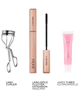 lancôme 3-delars begränsad upplaga lash idôle mascara och juicy tub sminkset