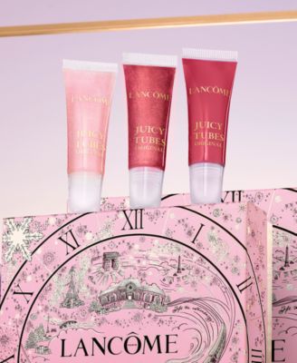 lancôme 3-delars juicy tubes mini läppglans julklappsset