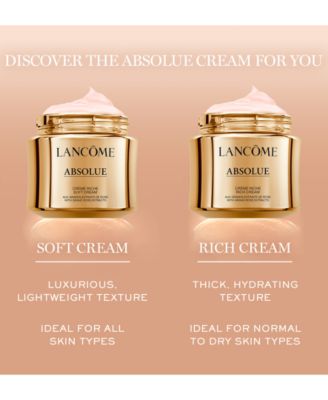 lancôme absolue revitaliserande ljusgörande rik kräm med grand rose extrakt