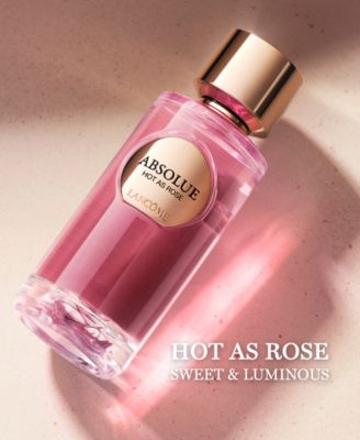 lancôme absolue hot as rose eau de parfum 34 oz.