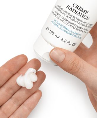 lancôme crème radiance clarifying cream-to-foam cleanser 115 ml.