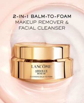 lancôme absolue rose 80 rengörande balm-till-skum 140 ml.